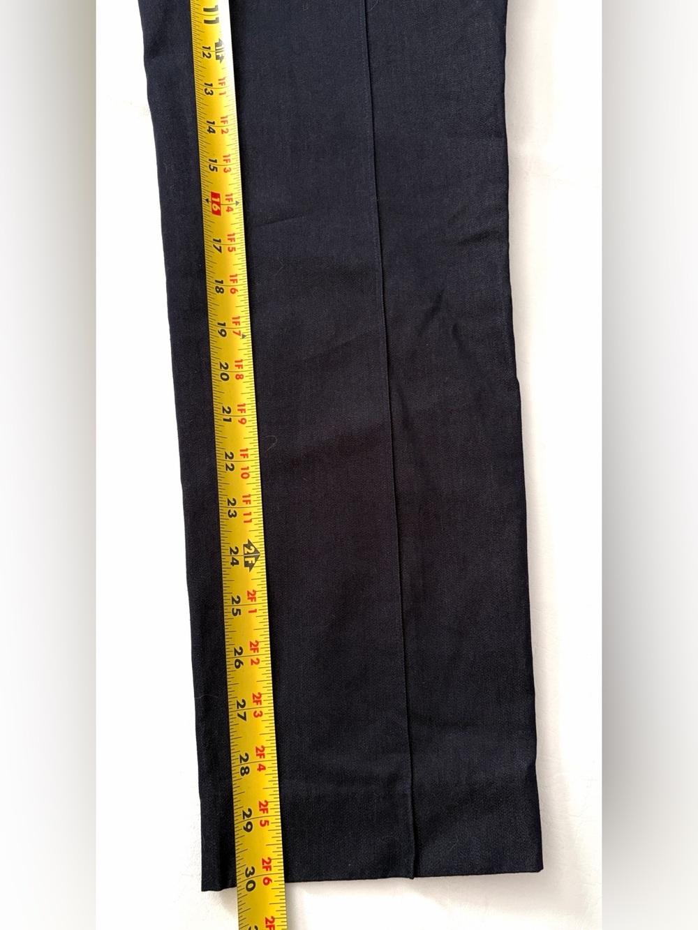 Brooks Brothers Cotton Trousers Caroline Fit Pants Navy Blue size 6 - Picture 9 of 15
